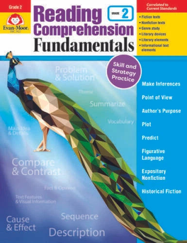Reading Comprehension Fundamentals, Grade 2 - Paperback By Evan Moor - GOOD