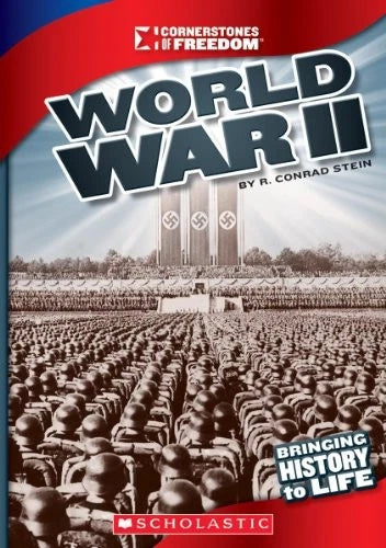 World War II (Cornerstones of Freedom: Third (Paperback)) - Paperback - GOOD - image 2