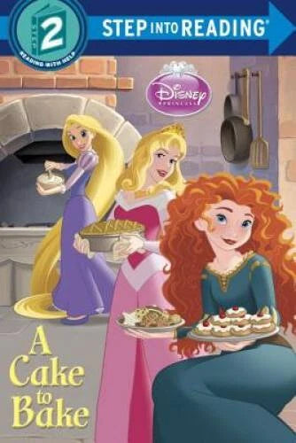A Cake to Bake (Disney Princess) (Step into Reading) - Paperback - GOOD - image 2