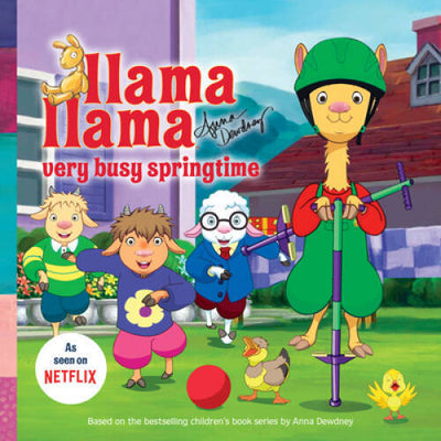 Llama Llama Very Busy Springtime - Paperback By Dewdney, Anna - VERY GOOD