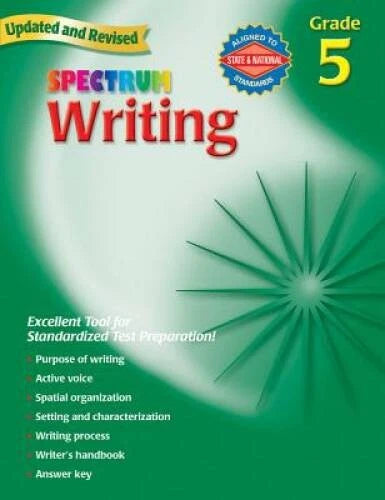 Writing, Grade 5 (Spectrum) - Paperback By Spectrum - GOOD - image 2