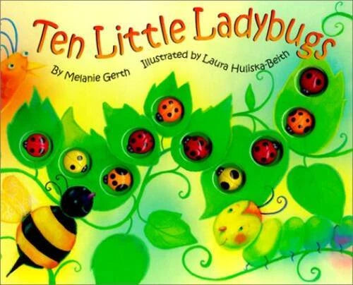 Ten Little Ladybugs - Hardcover By Melanie Gerth - VERY GOOD - image 2