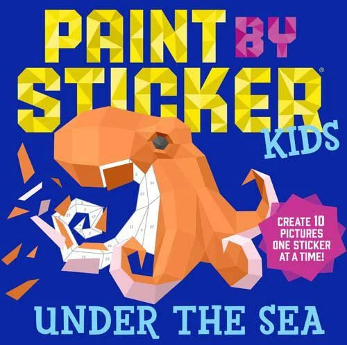 Paint by Sticker Kids: Under the Sea: Create 10 Pictures One Sticke - VERY GOOD - image 2