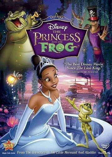 The Princess and the Frog (Single-Disc Edition) - DVD - VERY GOOD - image 2