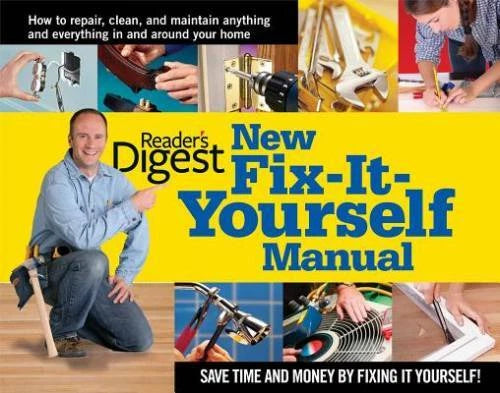 New Fix-It-Yoursel<wbr/>f Manual: How to Repair, Clean, and Maintain Anyth - VERY GOOD - image 2