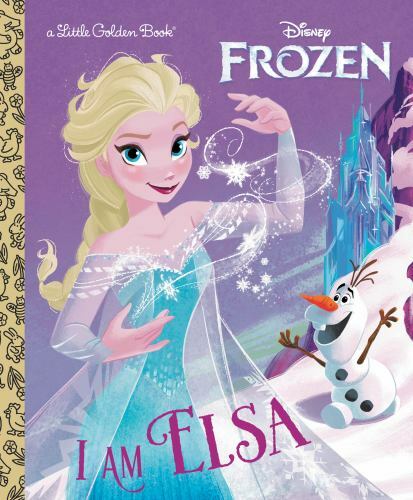 I Am Elsa (Disney Frozen) (Little Golden Book) - Hardcover - GOOD