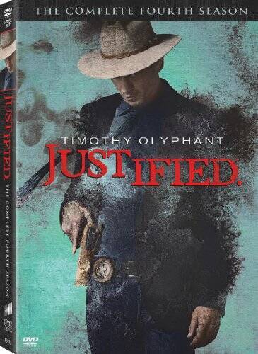Justified: Season 4 - DVD By Timothy Olyphant - GOOD