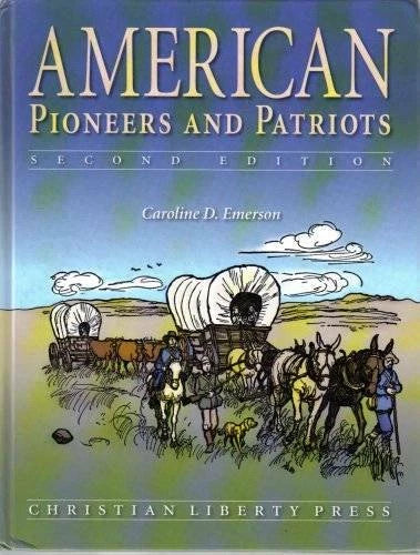 American Pioneers And Patriots - Hardcover By Caroline D. Emerson - VERY GOOD - image 2