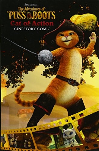 DreamWorks The Adventures of Puss in Boots: Cat of Action Cinestory Comic - GOOD