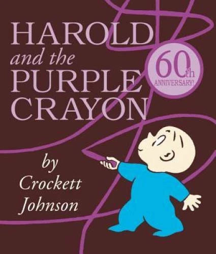 Harold and the Purple Crayon - Board book By Johnson, Crockett - GOOD - image 2