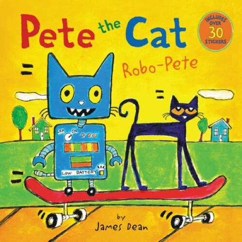 Pete the Cat: Robo-Pete - Paperback By Dean, James - VERY GOOD - image 2
