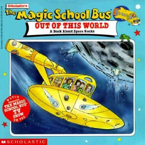 Magic School Bus Out of This World : A Book about Space Rocks - Paperback - GOOD - image 2