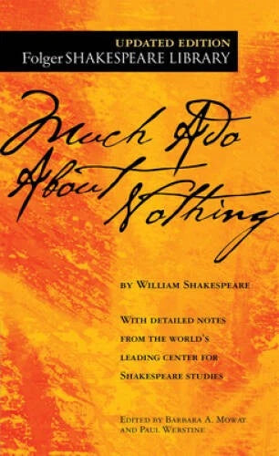 Much Ado About Nothing (Folger Shakespeare Library) - GOOD - image 2