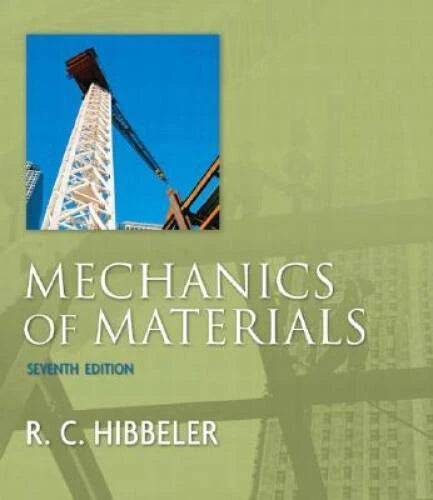 Mechanics of Materials (7th Edition) - Hardcover By Hibbeler, Russell C. - GOOD - image 2
