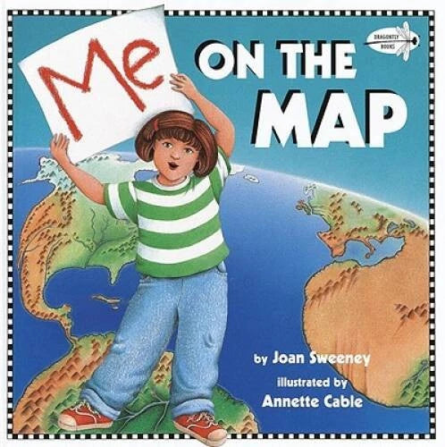 Library Book: Me On The Map (Rise and Shine) - Paperback By Sweeney, Joan - GOOD - image 2