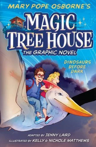 Dinosaurs Before Dark Graphic Novel (Magic Tree House (R)) - VERY GOOD - image 2