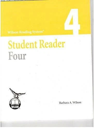 Wilson Reading System Student Reader Four - Paperback - GOOD