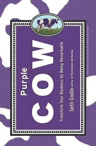 Purple Cow: Transform Your Business by Being Remarkable - Hardcover - GOOD - image 2
