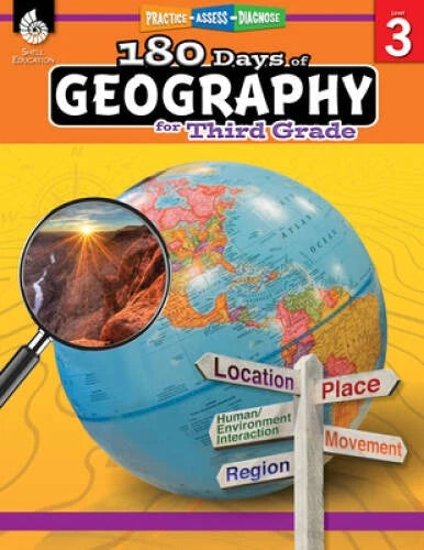 180 Days of Geography for Third Grade (180 Days of Practice) - GOOD