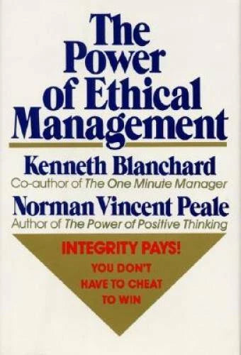 The Power of Ethical Management - Hardcover By Peale, Norman V. - GOOD - image 2