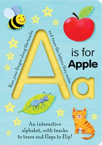 A Is for Apple (Trace-and-Fli<wbr/>p Fun!) (Smart Kids Trace-and-Flip<wbr/>) - GOOD - image 2