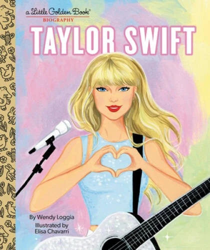 Taylor Swift: A Little Golden Book Biography - Hardcover By Loggia, Wendy - GOOD - image 2