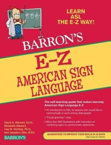 E-Z American Sign Language (Barron's E-Z Series) - Paperback - GOOD