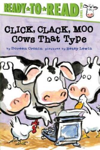 Click, Clack, Moo: Cows That Type (A Click, Clack Book) - Paperback - VERY GOOD