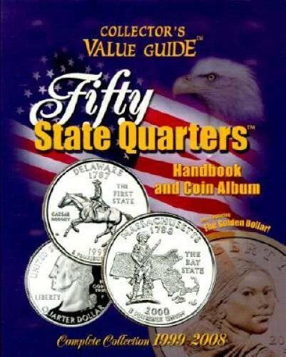 Fifty State Quarters Handbook and  Coin Album (Collector's Value Guide) - GOOD - image 2