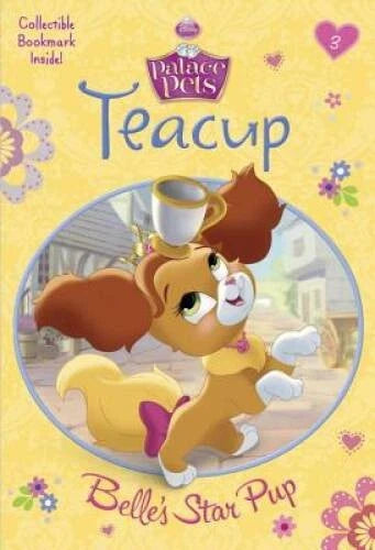 Teacup: Belle's Star Pup (Disney Princess: Palace Pets) (A Stepping Stone - GOOD - image 2