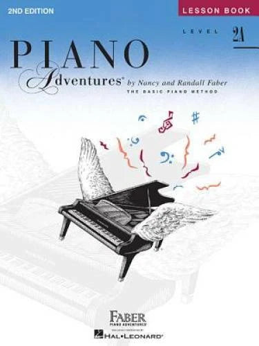 Level 2A - Lesson Book: Piano Adventures - Paperback By Faber, Nancy - GOOD - image 2