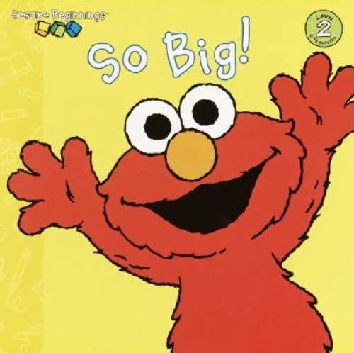 So Big! (Sesame Street) (Sesame Beginnings) - Board book - GOOD - image 2