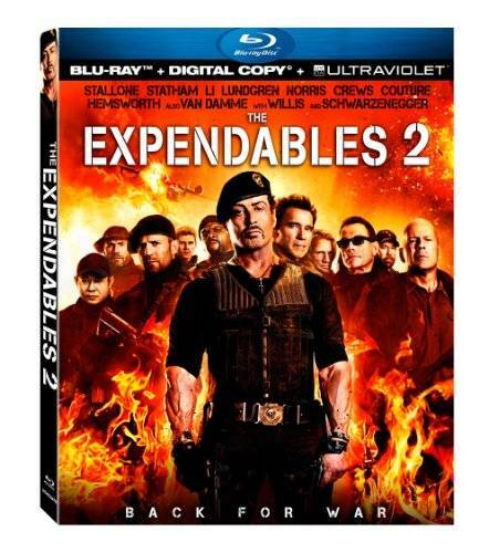 The Expendables 2 (Blu-ray + Digital Copy + UltraViolet) - Blu-ray - GOOD