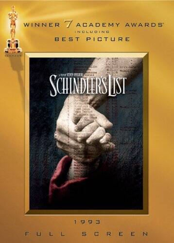 Schindler's List (Full Screen Edition) - DVD - GOOD