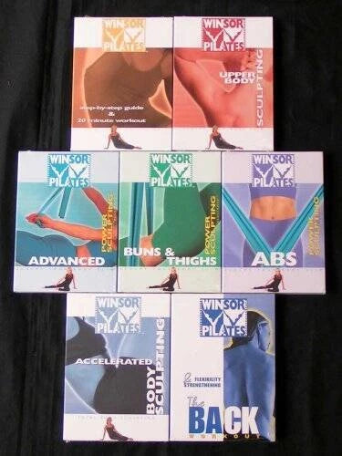 Winsor Pilates 7 DVD Set (Step-By-Step Guide20 Minute Workout, Upper Bod - GOOD - image 2
