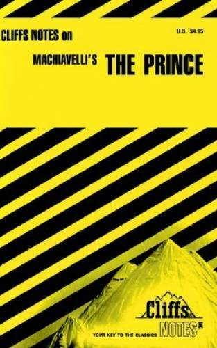 Machiavelli's The Prince (Cliffs Notes) - Paperback By Vergani, Luisa - GOOD