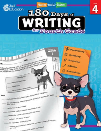 180 Days of Writing for Fourth Grade (180 Days of Practice) - Paperback - GOOD