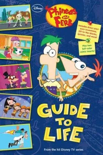 Phineas and Ferb's Guide to Life (Phineas and Ferb Guide) - VERY GOOD - image 2