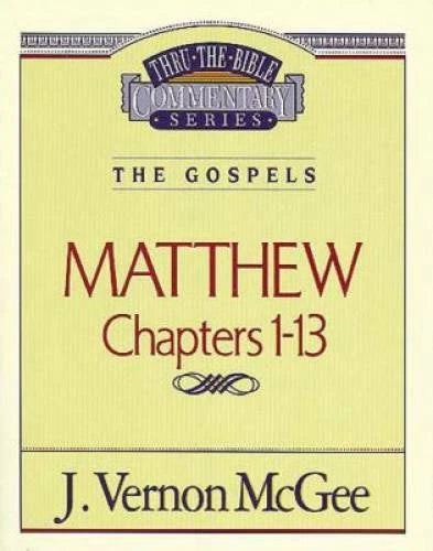 Matthew I (Thru the Bible) - Paperback By McGee, J. Vernon - GOOD - image 2