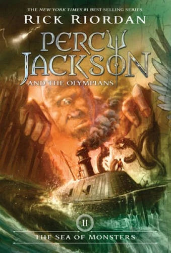 The Sea of Monsters (Percy Jackson and the Olympians, Book 2) - Paperback - GOOD - image 2