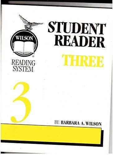 Wilson Reading System Student Reader Three - Paperback - GOOD - image 2