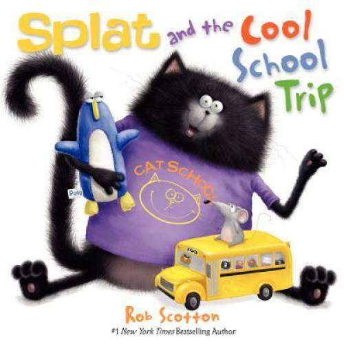 Splat and the Cool School Trip (Splat the Cat) - Hardcover - GOOD