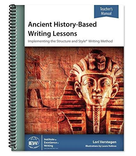 Ancient History-Based Writing Lessons Teachers Manual - Spiral-bound - GOOD
