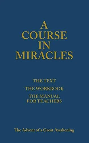 A Course in Miracles (The Text; The Workbook; The Manual for Teachers) - GOOD - image 2
