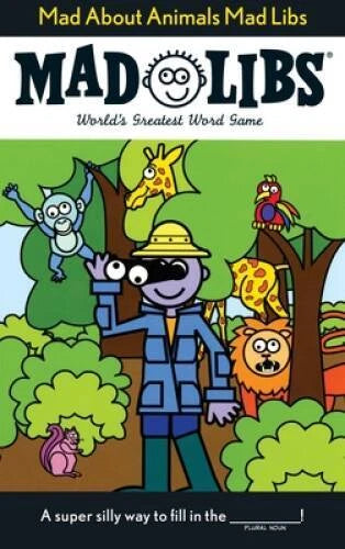 Mad About Animals Mad Libs - Paperback By Price, Roger - VERY GOOD - image 2