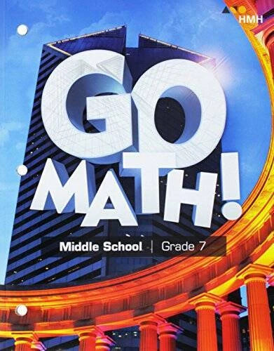 Go Math! StA: Student Interactive Worktext Grade 7 2018 - Paperback - GOOD