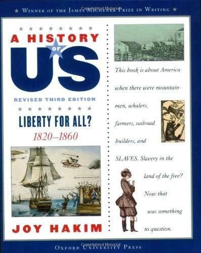 A History of US: Liberty for All?: 1820-1860 A History of US Book Five - GOOD - image 2