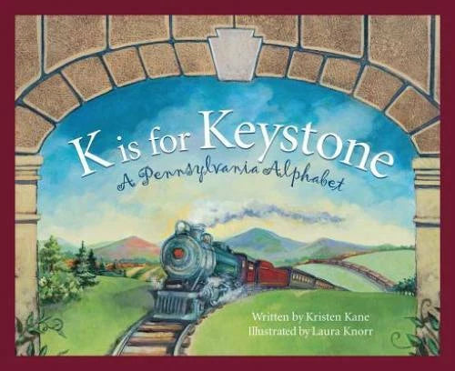 K Is for Keystone: A Pennsylvania Alphabet (Discover America State by - GOOD - image 2