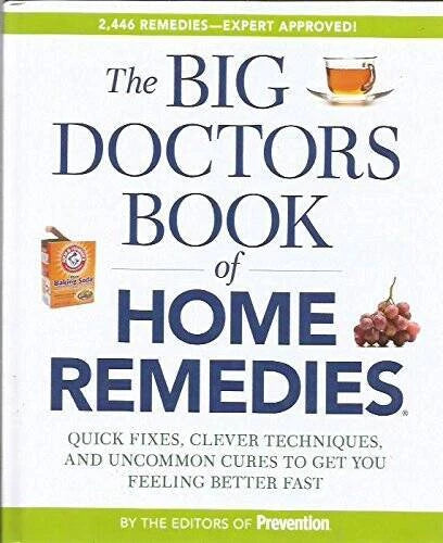 The Big Doctors Book of Home Remedies - Hardcover - GOOD - image 2