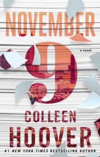 November 9: A Novel - Paperback By Hoover, Colleen - VERY GOOD - image 2
